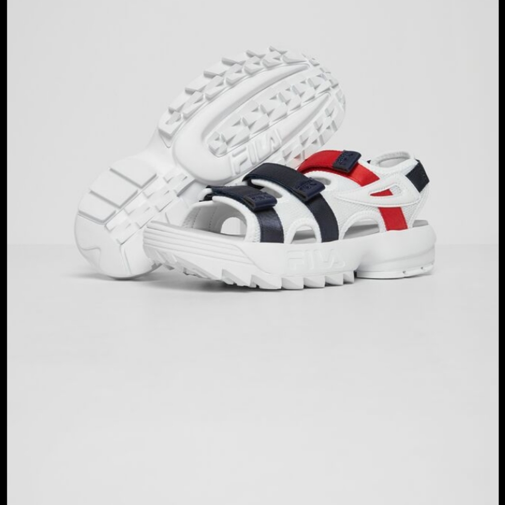 COPY - FILA Disruptor White Platform Sandal